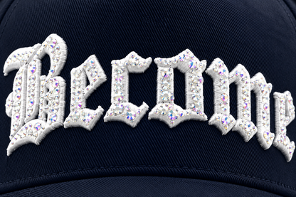 Become Again Rhinestone Snapback